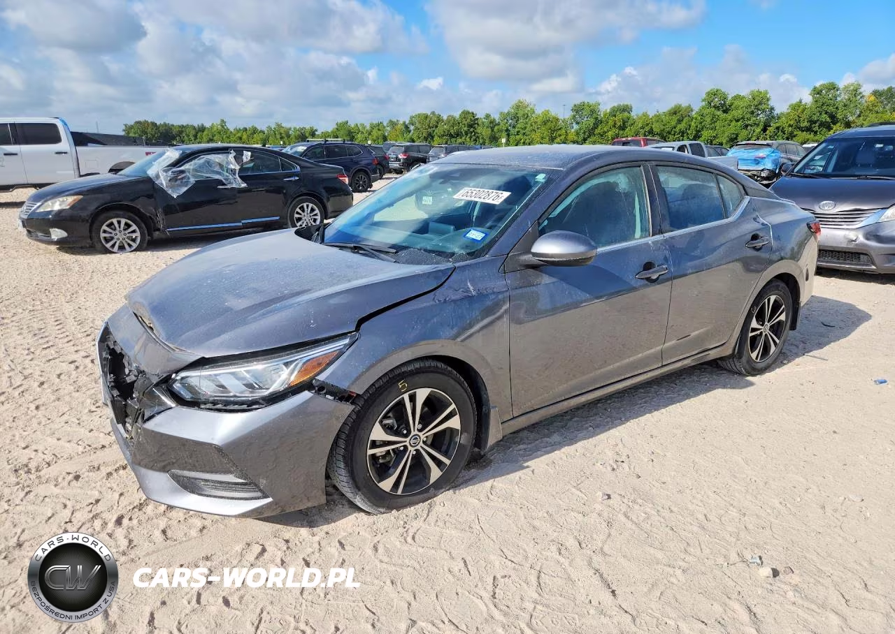 2022 Nissan Sentra Sv VIN:3N1AB8CV6NY275828 - 1