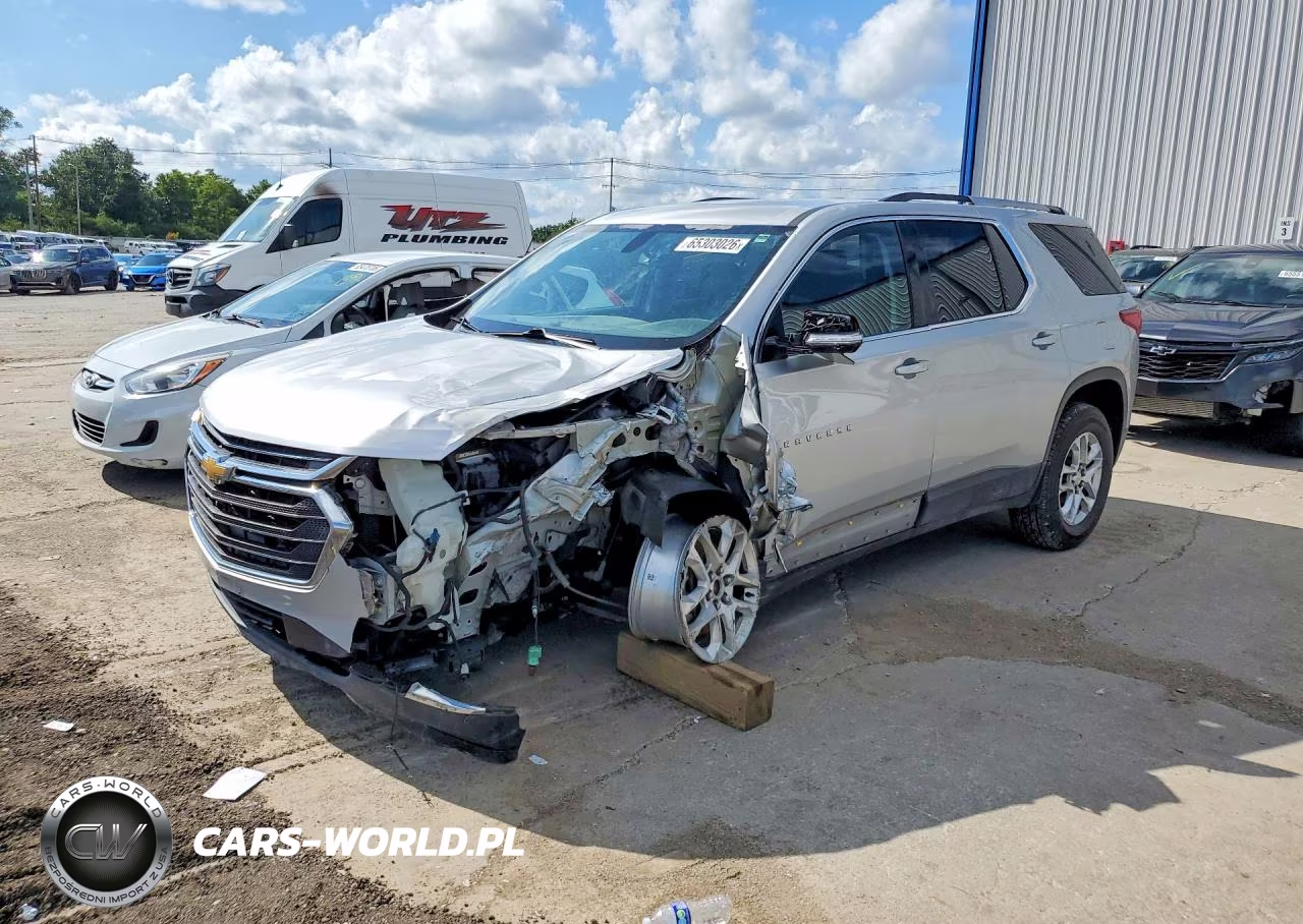 2018 Chevrolet Traverse Lt VIN:1GNERGKW7JJ216825 - 1