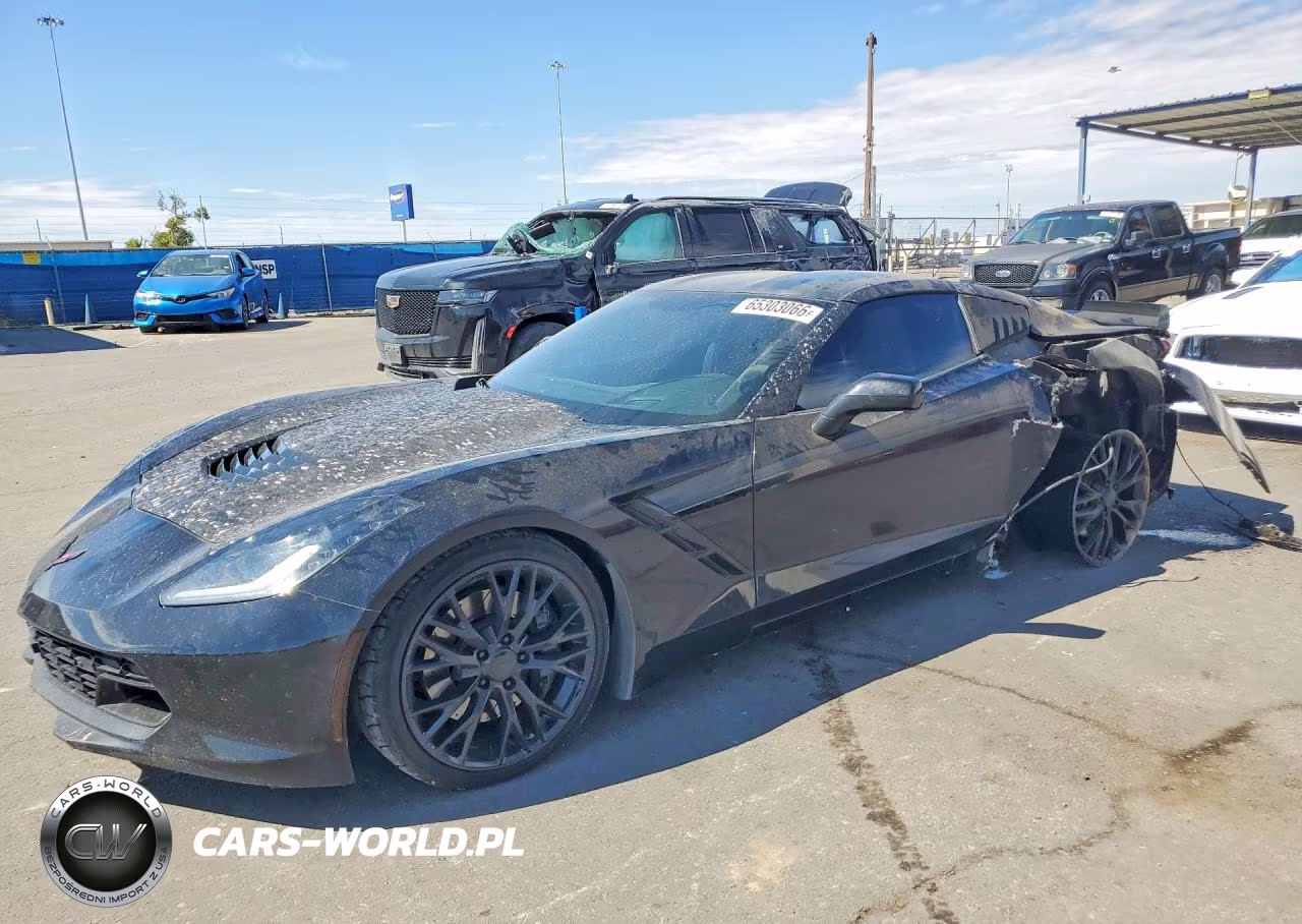 2014 Chevrolet Corvette Stingray Z51 3Lt VIN:1G1YM2D78E5100960 - 1