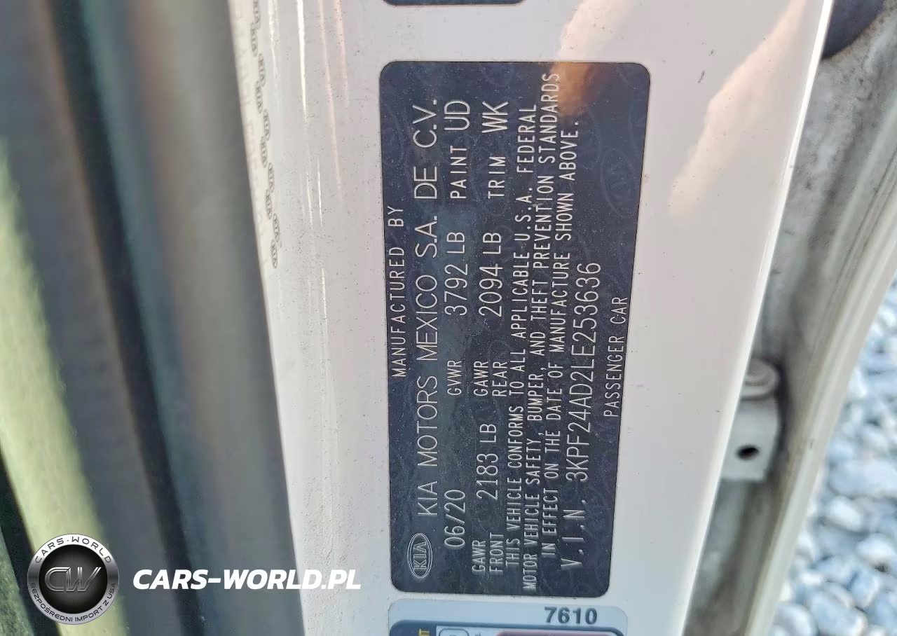 2020 Kia Forte Lxs VIN:3KPF24AD2LE253636 - 12