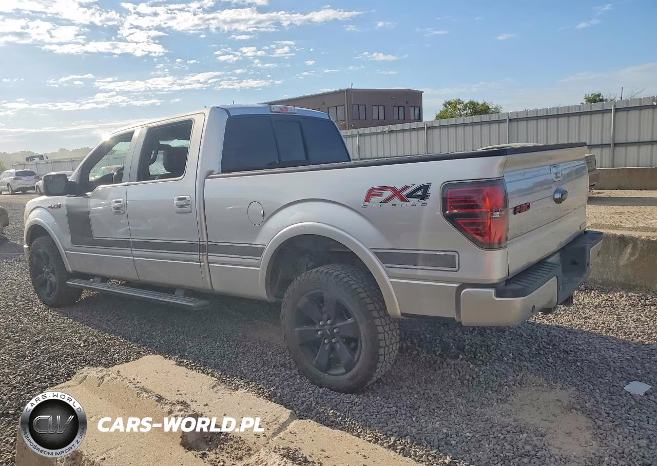 2013 Ford F150 Supercrew VIN:1FTFW1ET6DFD07189 - 2