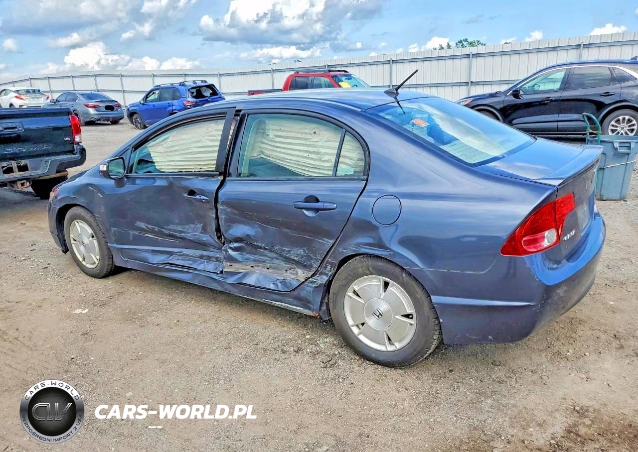 2007 Honda Civic Hybrid VIN:JHMFA362X7S013806 - 2