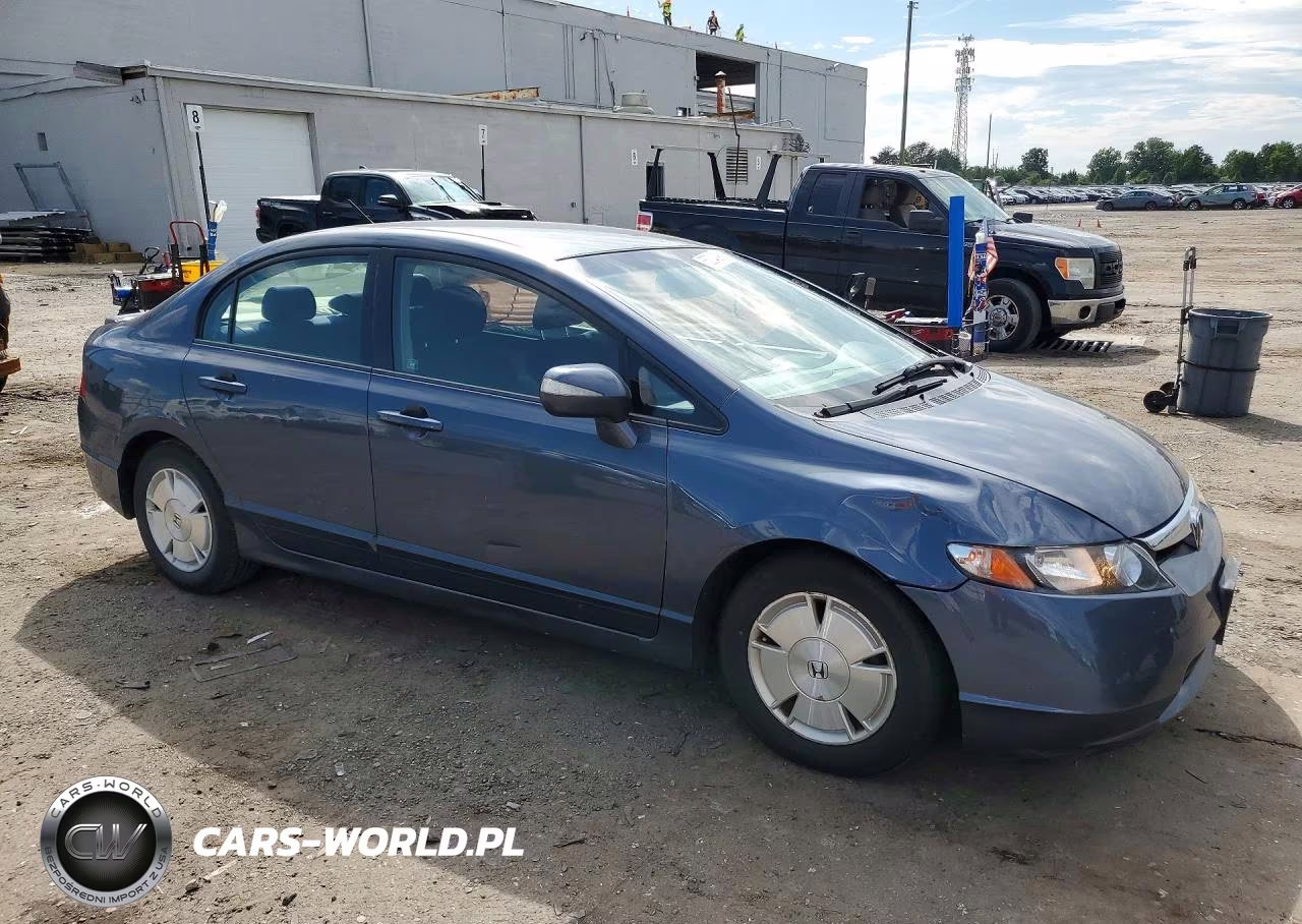 2007 Honda Civic Hybrid VIN:JHMFA362X7S013806 - 4