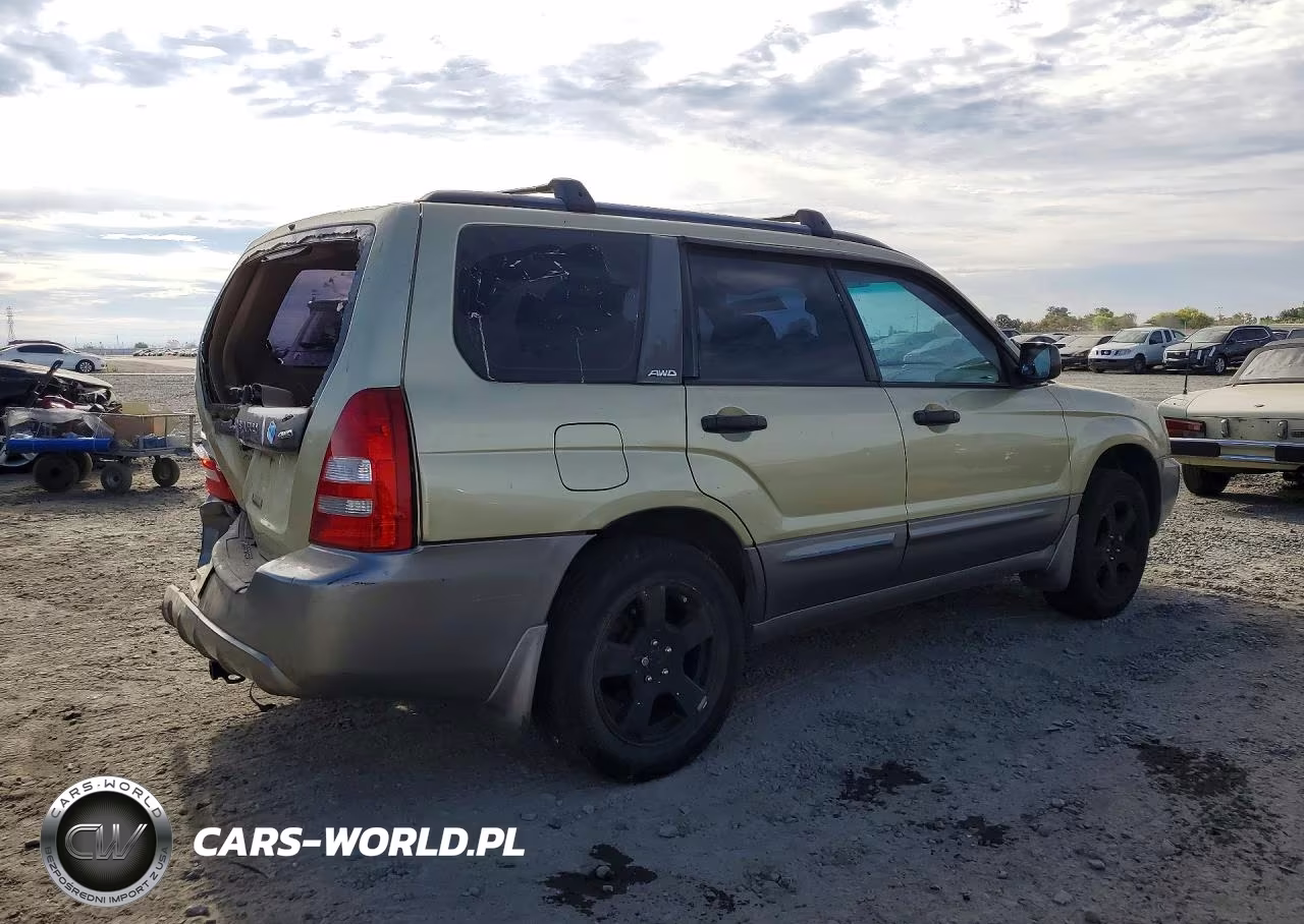 2004 Subaru Forester 2.5Xs VIN:JF1SG65634H754012 - 3