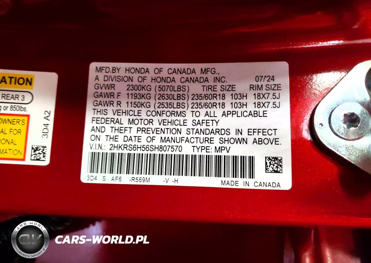 2025 Honda Cr-V Sport VIN:2HKRS6H56SH807570 - 13
