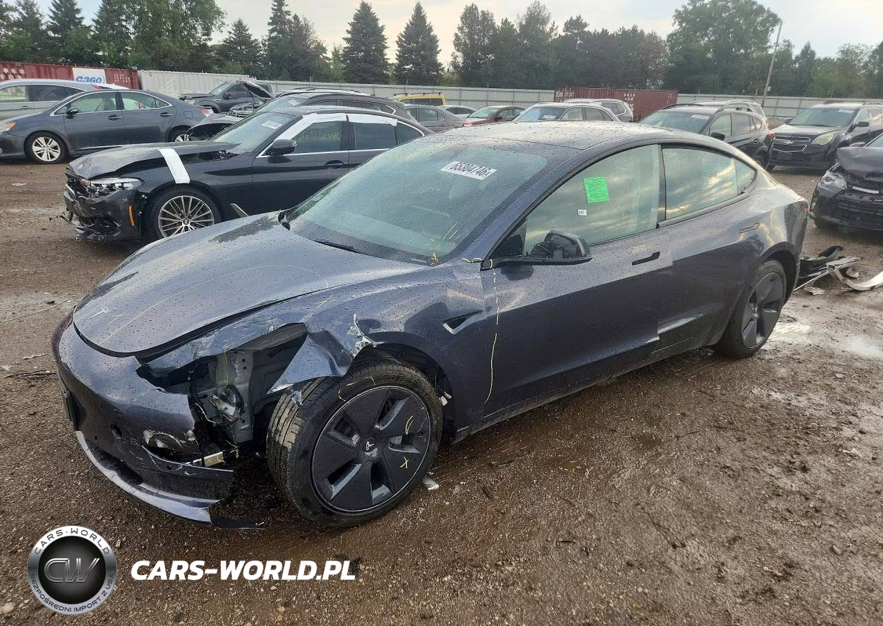 2022 Tesla Model 3 VIN:5YJ3E1EB9NF201452 - 1