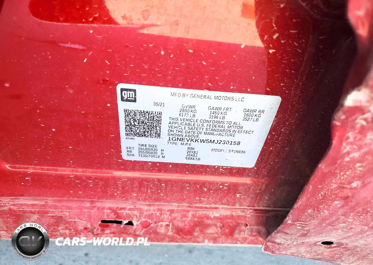2021 Chevrolet Traverse Premier VIN:1GNEVKKW5MJ230158 - 13
