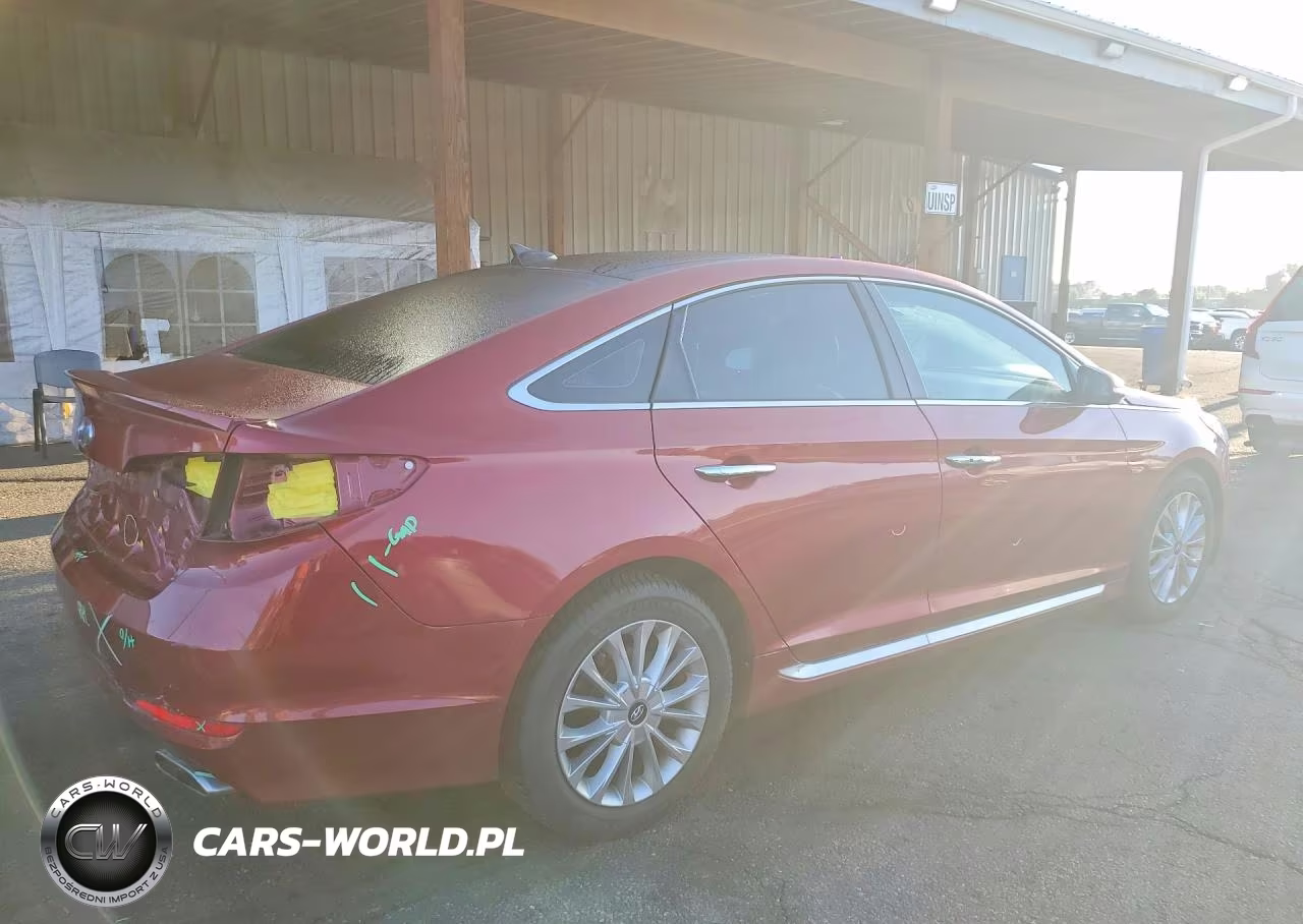 2015 Hyundai Sonata Limited VIN:5NPE34AF8FH028616 - 3