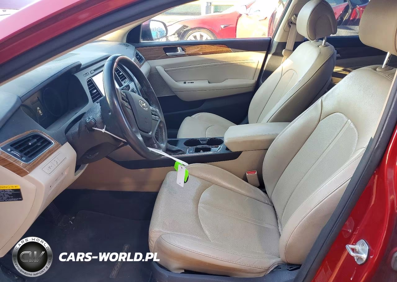 2015 Hyundai Sonata Limited VIN:5NPE34AF8FH028616 - 7