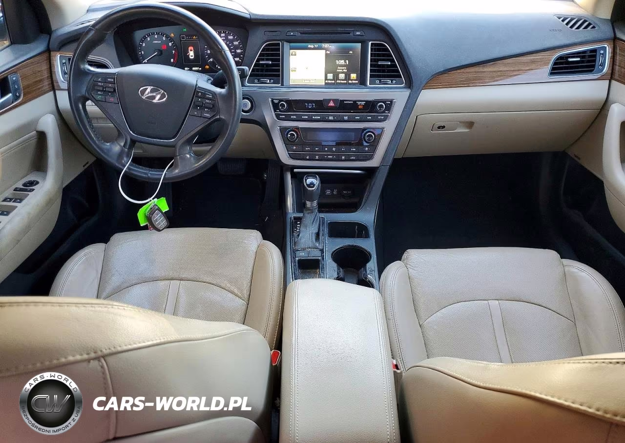 2015 Hyundai Sonata Limited VIN:5NPE34AF8FH028616 - 8