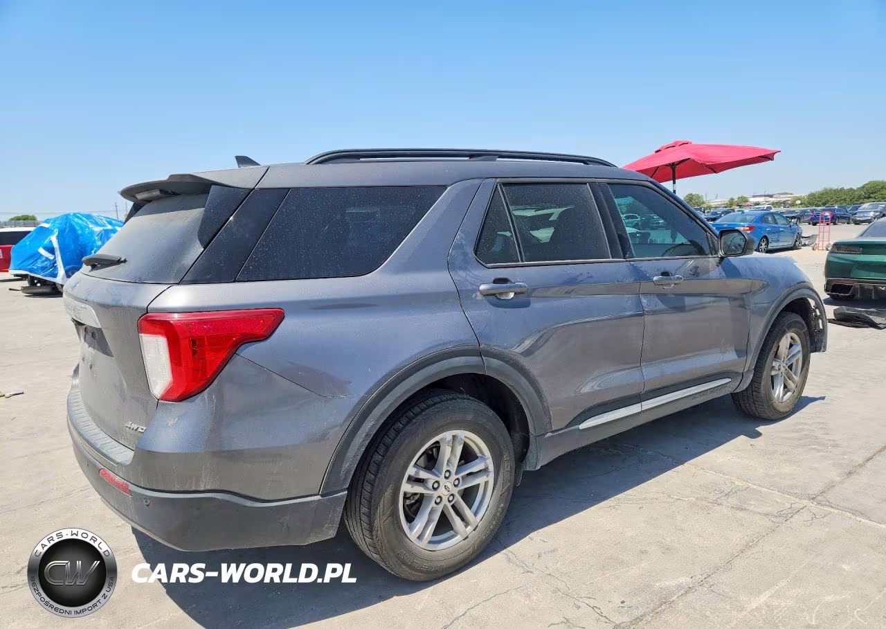 2021 Ford Explorer Xlt VIN:1FMSK8DH0MGA90373 - 3