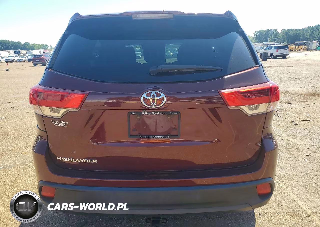 2017 Toyota Highlander Le VIN:5TDZZRFH7HS222896 - 6