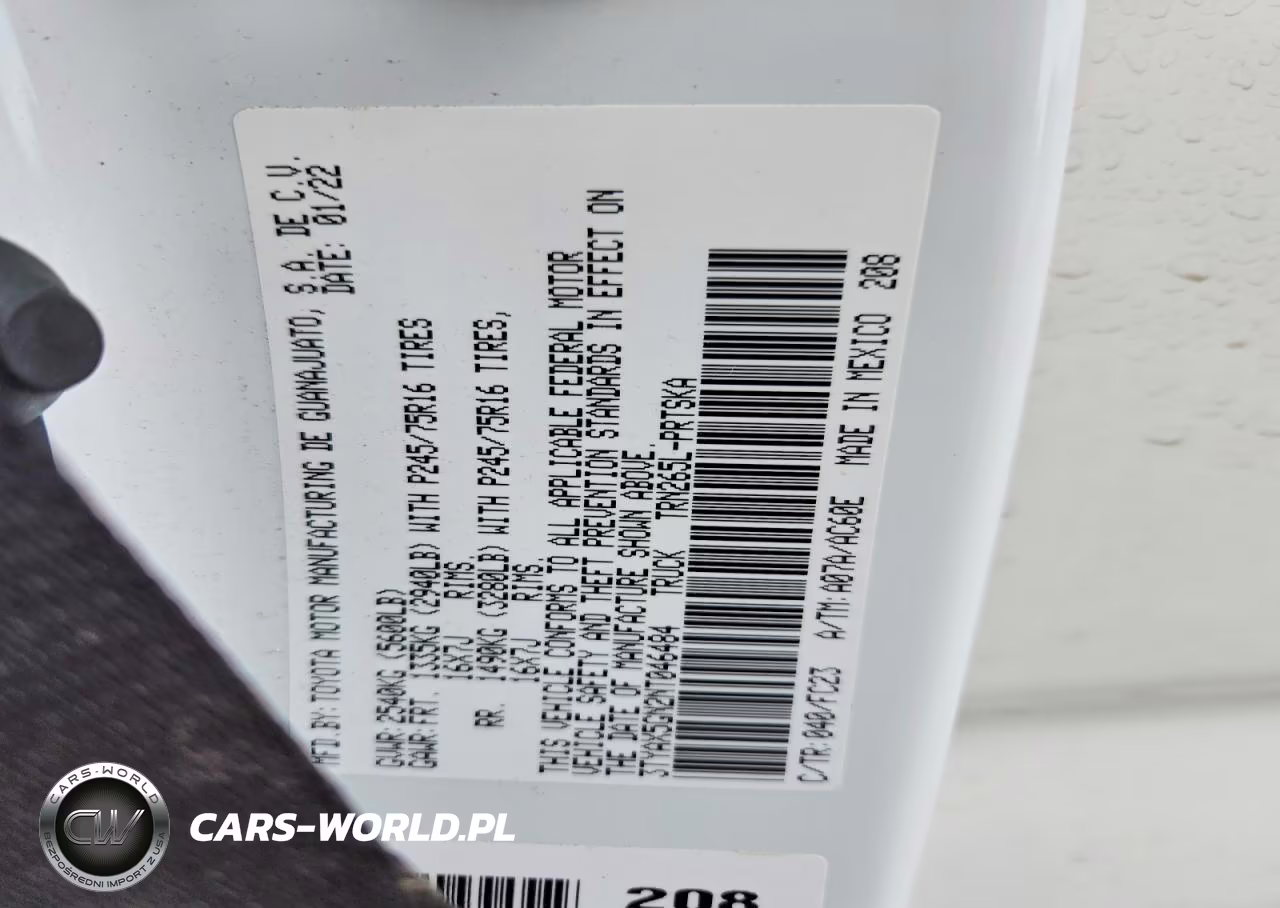 2022 Toyota Tacoma Sr5 VIN:3TYAX5GN2NT046484 - 13