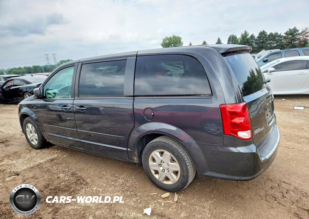 2012 Dodge Grand Caravan Se VIN:2C4RDGBG1CR259931 - 2