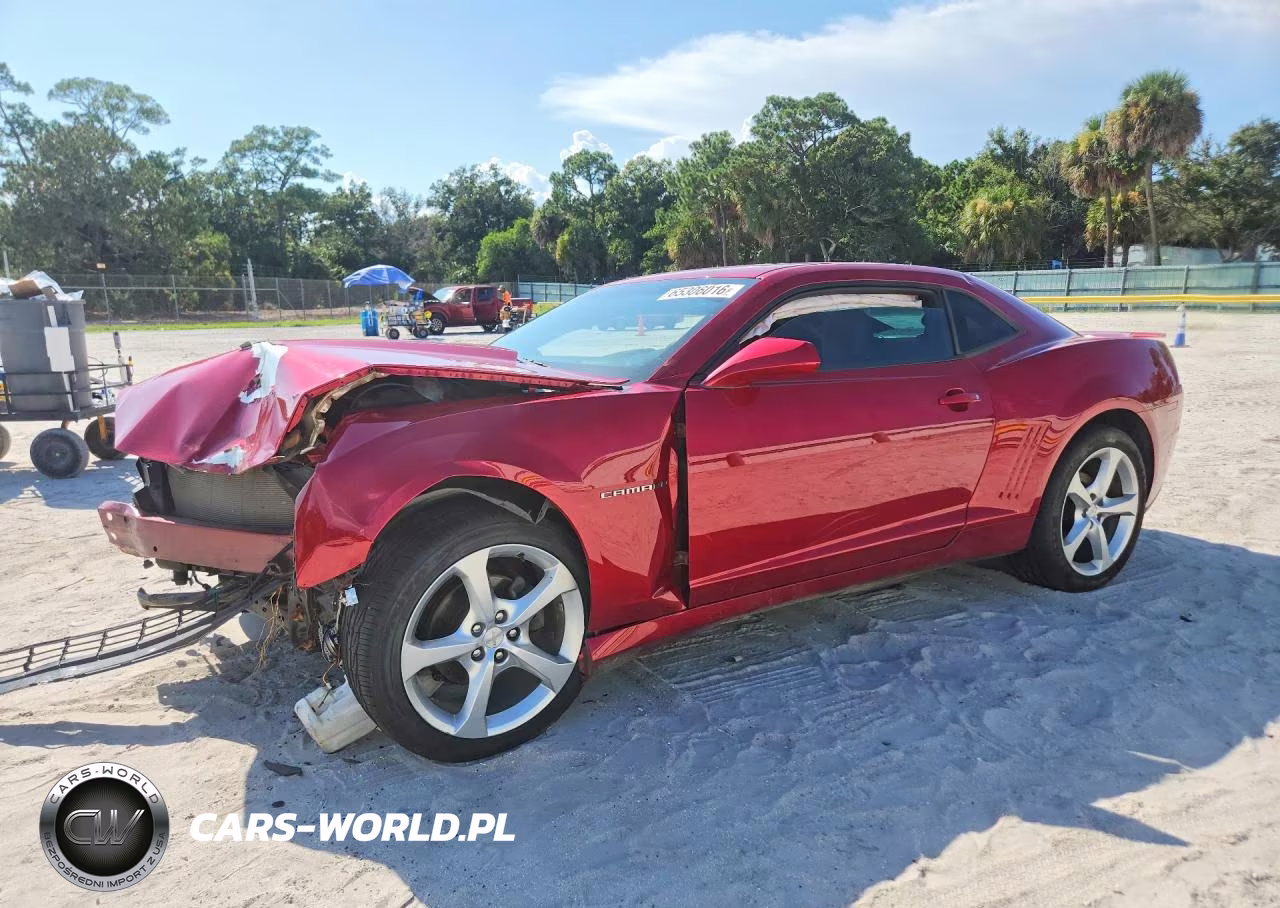 2015 Chevrolet Camaro Lt VIN:2G1FF1E31F9148876 - 1