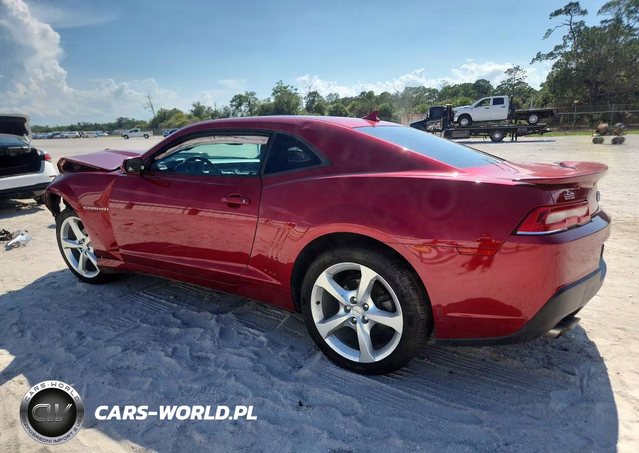 2015 Chevrolet Camaro Lt VIN:2G1FF1E31F9148876 - 2