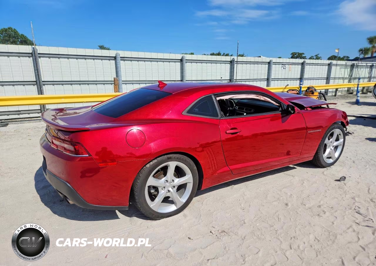 2015 Chevrolet Camaro Lt VIN:2G1FF1E31F9148876 - 3