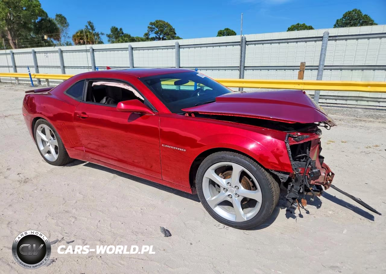 2015 Chevrolet Camaro Lt VIN:2G1FF1E31F9148876 - 4