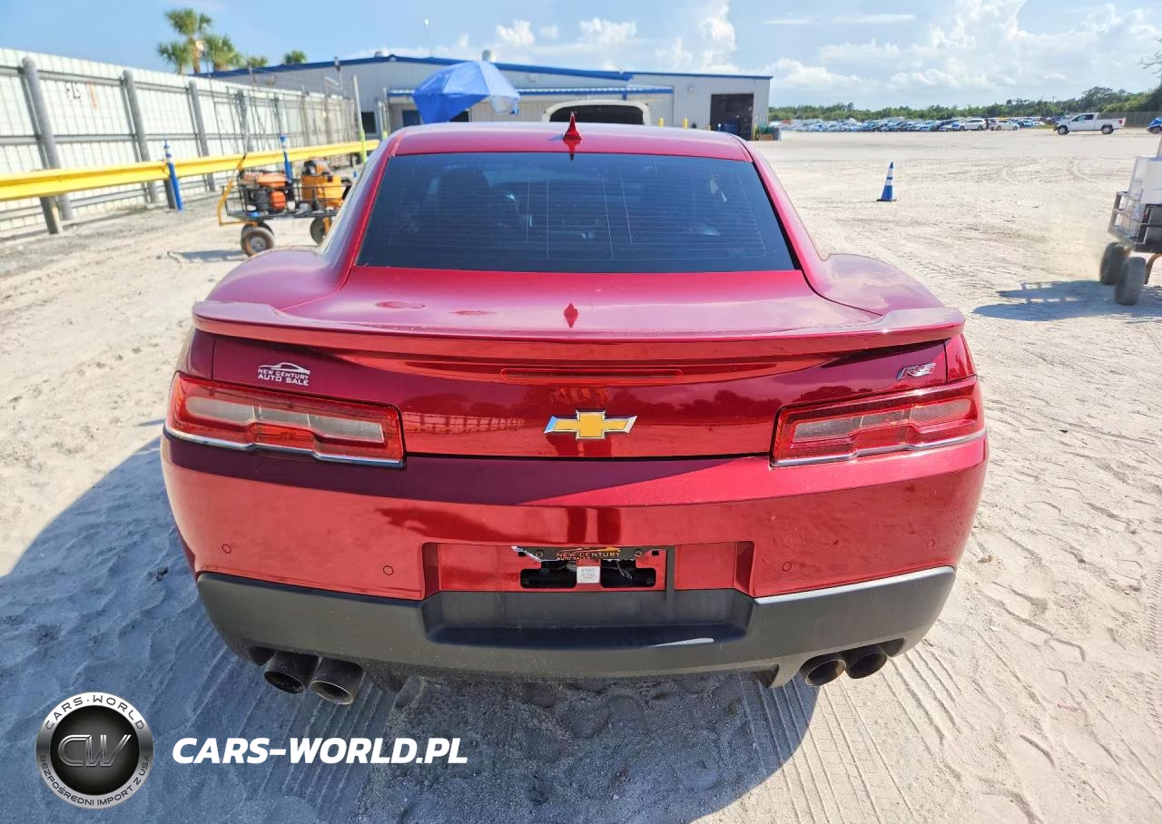 2015 Chevrolet Camaro Lt VIN:2G1FF1E31F9148876 - 6