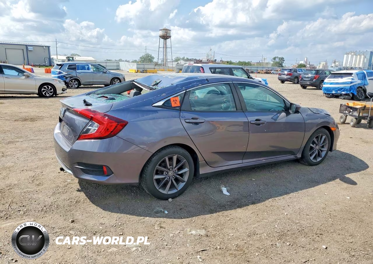 2021 Honda Civic Exl VIN:19XFC1F7XME007417 - 3