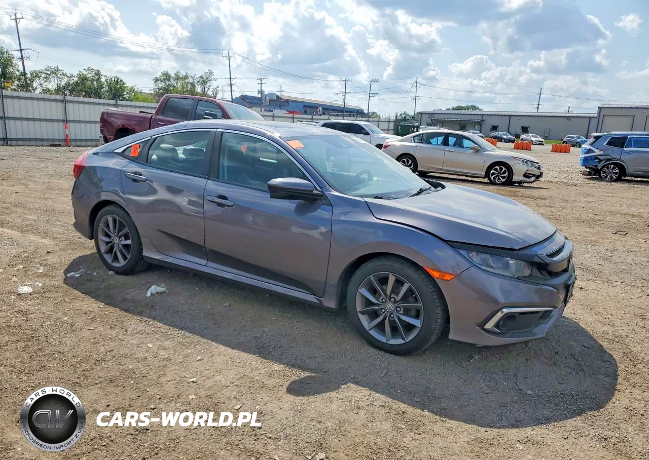 2021 Honda Civic Exl VIN:19XFC1F7XME007417 - 4
