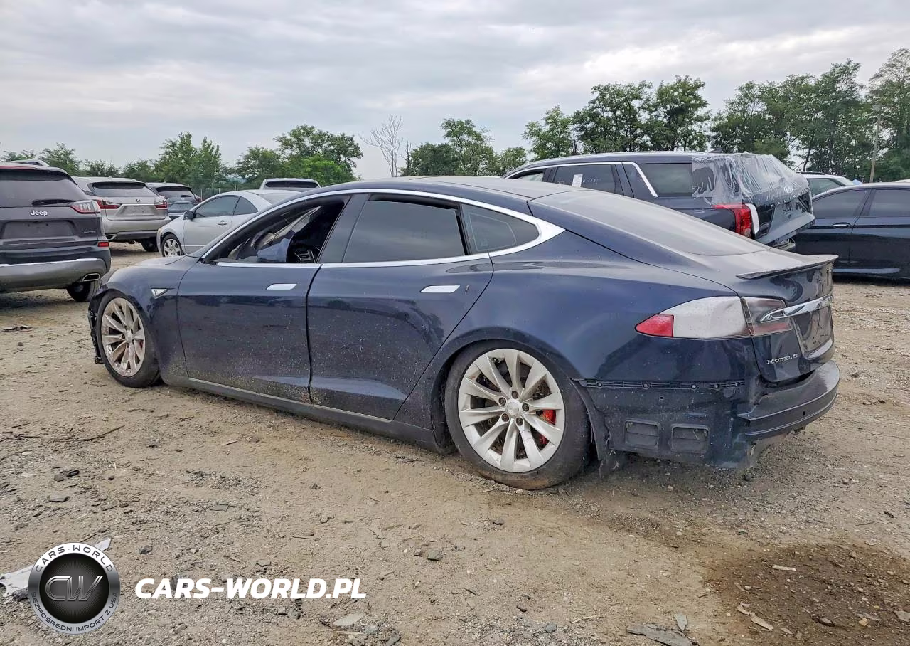 2015 Tesla Model S 85D VIN:5YJSA1H24FFP76207 - 2