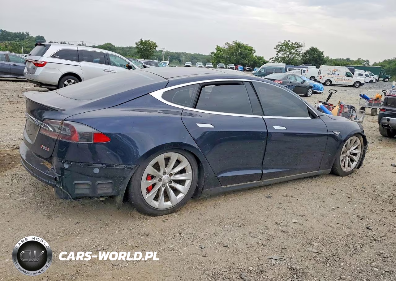 2015 Tesla Model S 85D VIN:5YJSA1H24FFP76207 - 3
