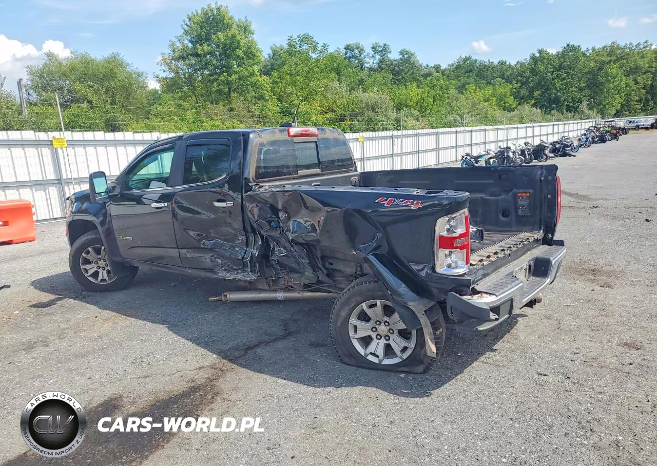 2017 Chevrolet Colorado Lt VIN:1GCPTCE12H1227169 - 2