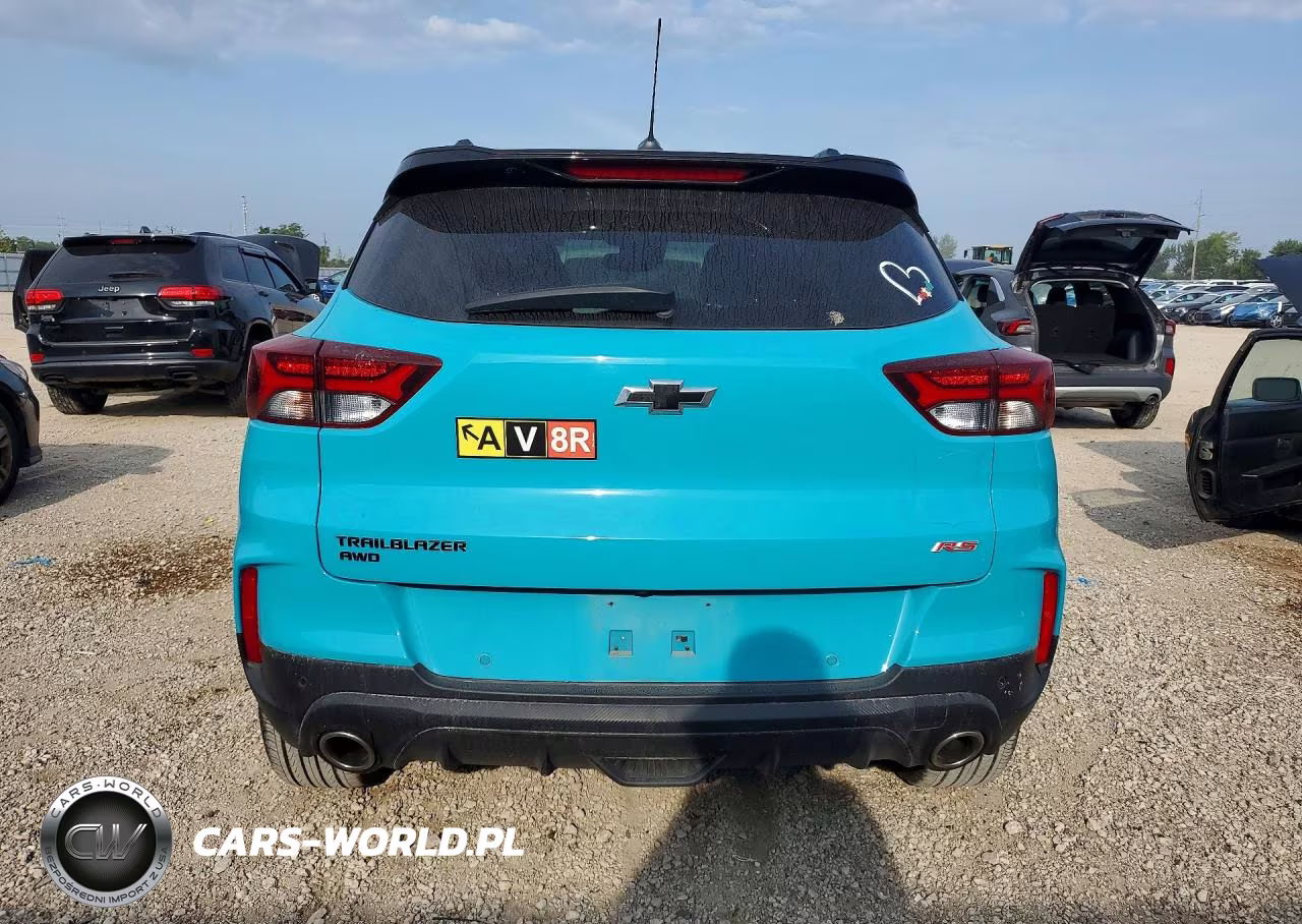 2021 Chevrolet Trailblazer Rs VIN:KL79MUSL4MB163140 - 6