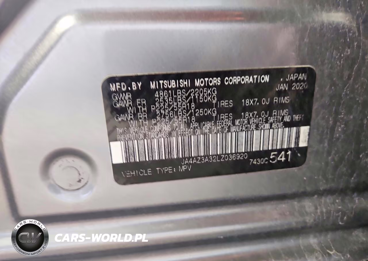 2020 Mitsubishi Outlander Se VIN:JA4AZ3A32LZ036920 - 14