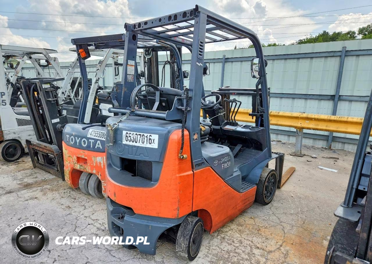 2016 Toyota 8Fgcu20 Forklift VIN:75563 - 4
