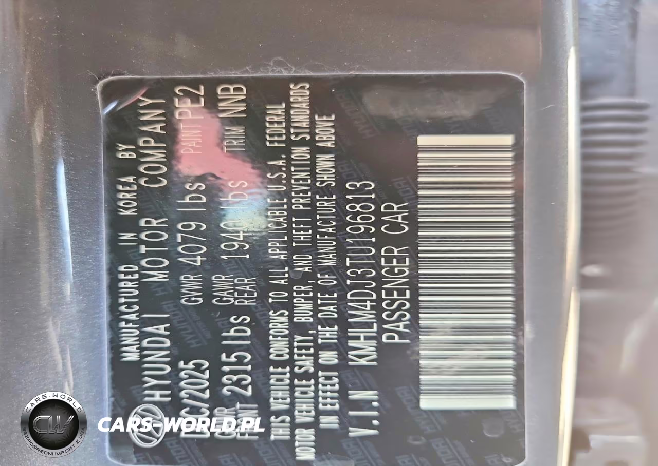 2026 Hyundai Elantra Hybrid Blue VIN:KMHLM4DJ3TU196813 - 12