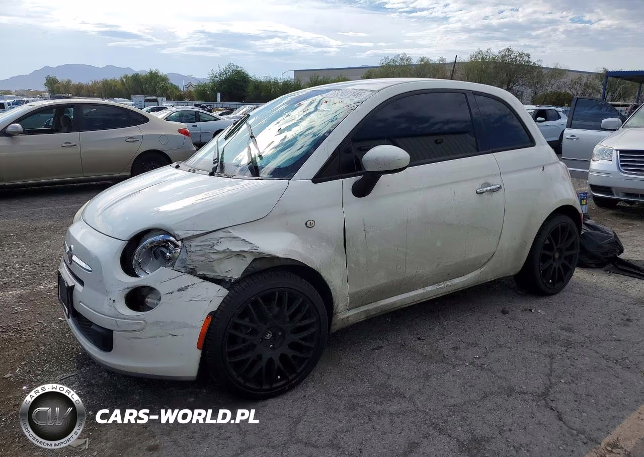 2015 Fiat 500 Pop VIN:3C3CFFAR5FT623836 - 1