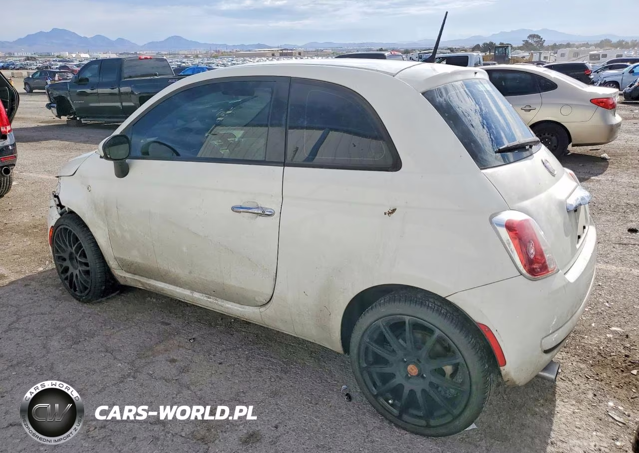 2015 Fiat 500 Pop VIN:3C3CFFAR5FT623836 - 2