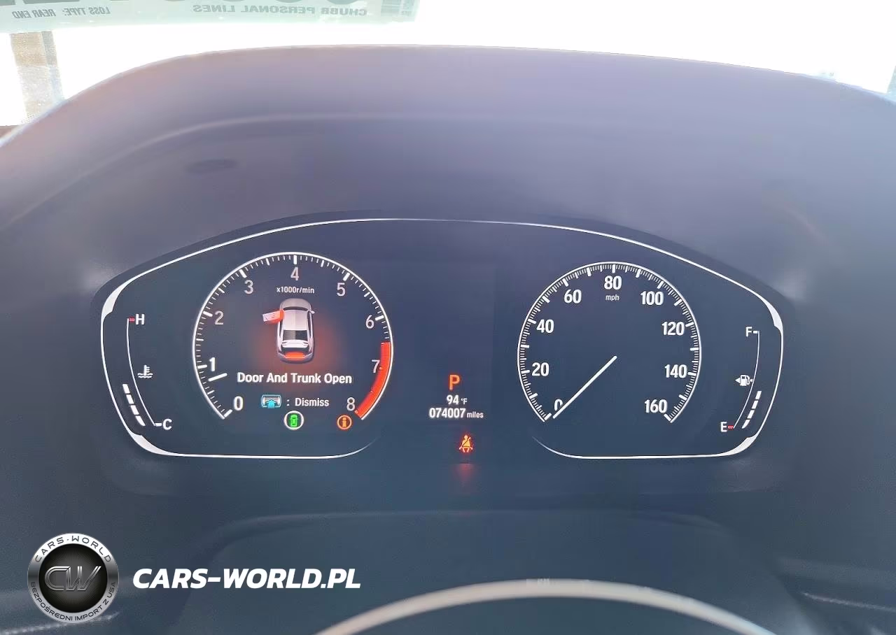 2019 Honda Accord Sport VIN:1HGCV1F39KA165470 - 9