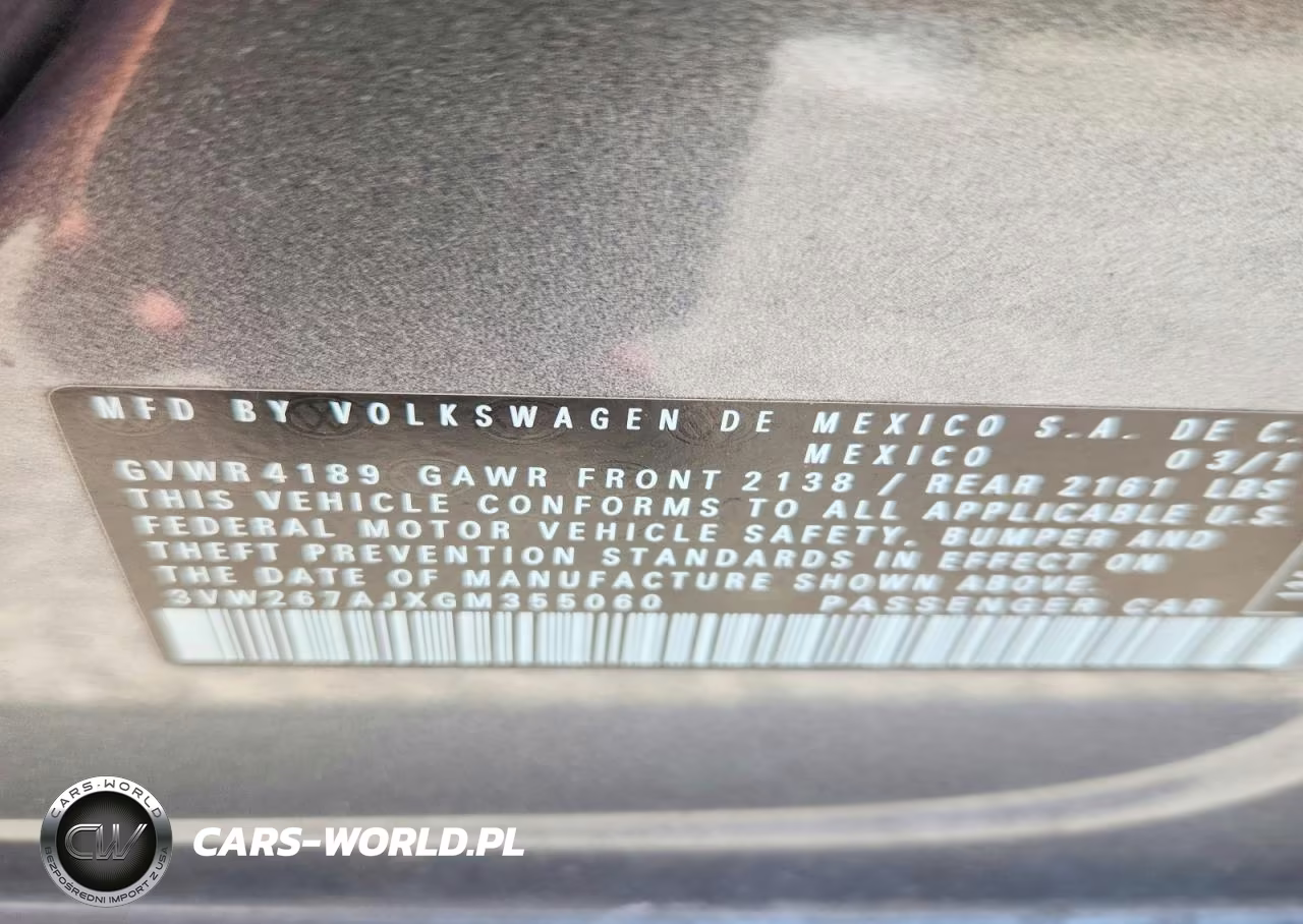 2016 Volkswagen Jetta S VIN:3VW267AJXGM355060 - 12