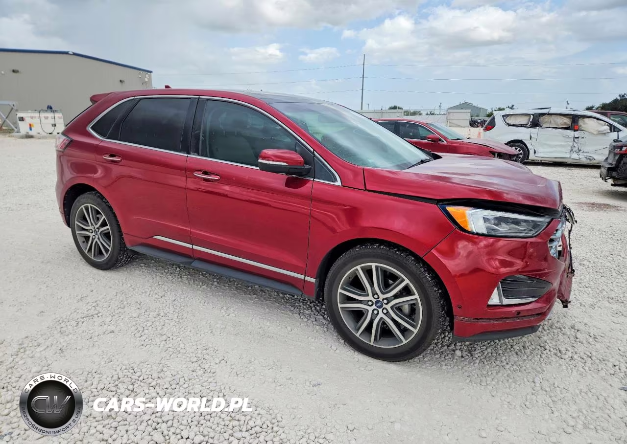 2019 Ford Edge Titanium VIN:2FMPK3K90KBB36387 - 4