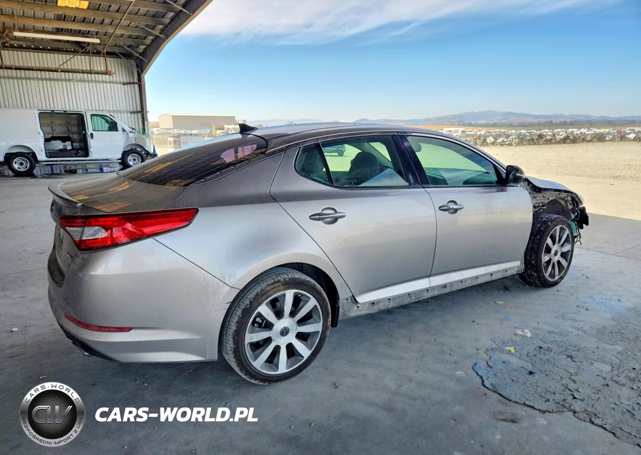 2012 Kia Optima Sx VIN:5XXGR4A67CG077756 - 3