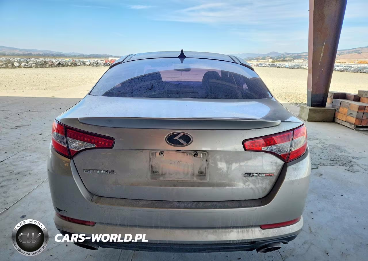 2012 Kia Optima Sx VIN:5XXGR4A67CG077756 - 6