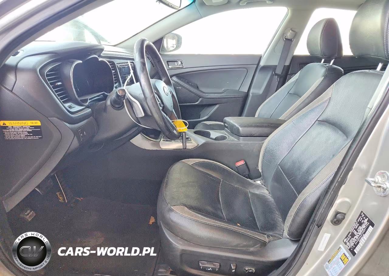2012 Kia Optima Sx VIN:5XXGR4A67CG077756 - 7