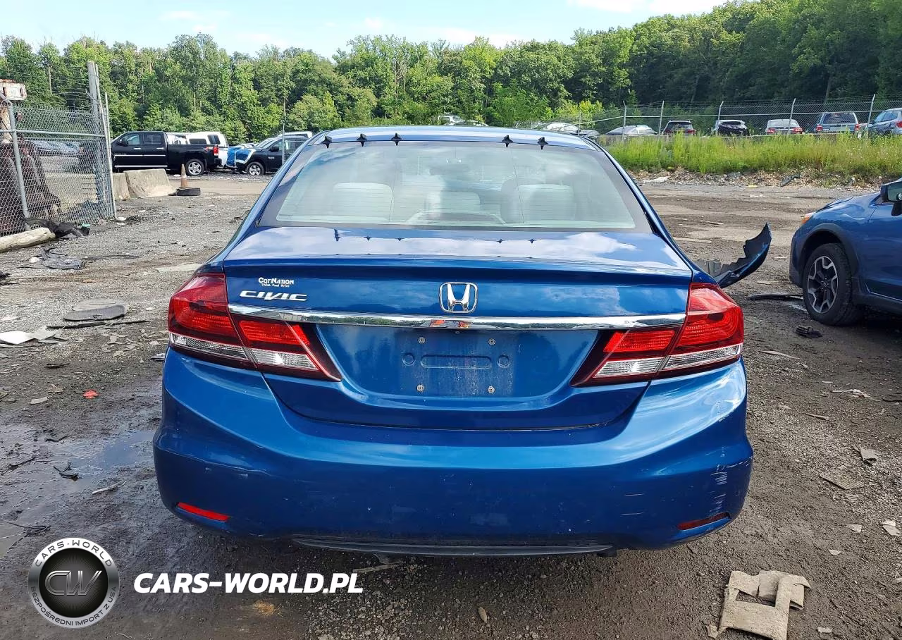 2015 Honda Civic Lx VIN:19XFB2F58FE278034 - 6