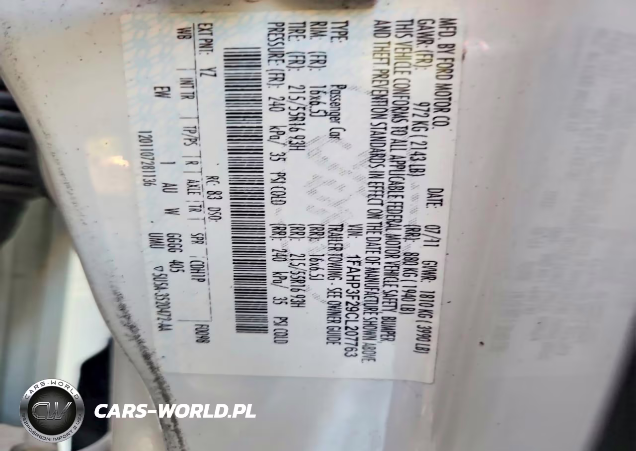 2012 Ford Focus Se VIN:1FAHP3F29CL207763 - 12