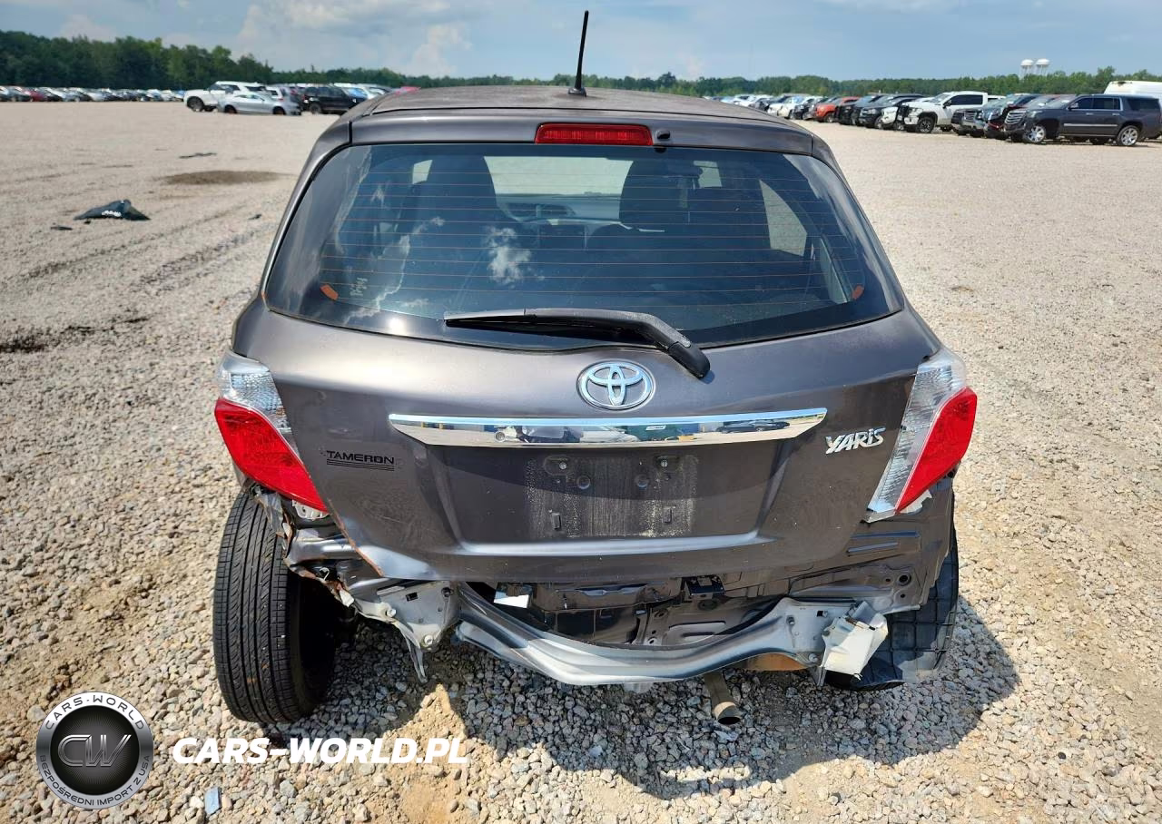 2012 Toyota Yaris 5-Door L VIN:JTDKTUD35CD537620 - 6