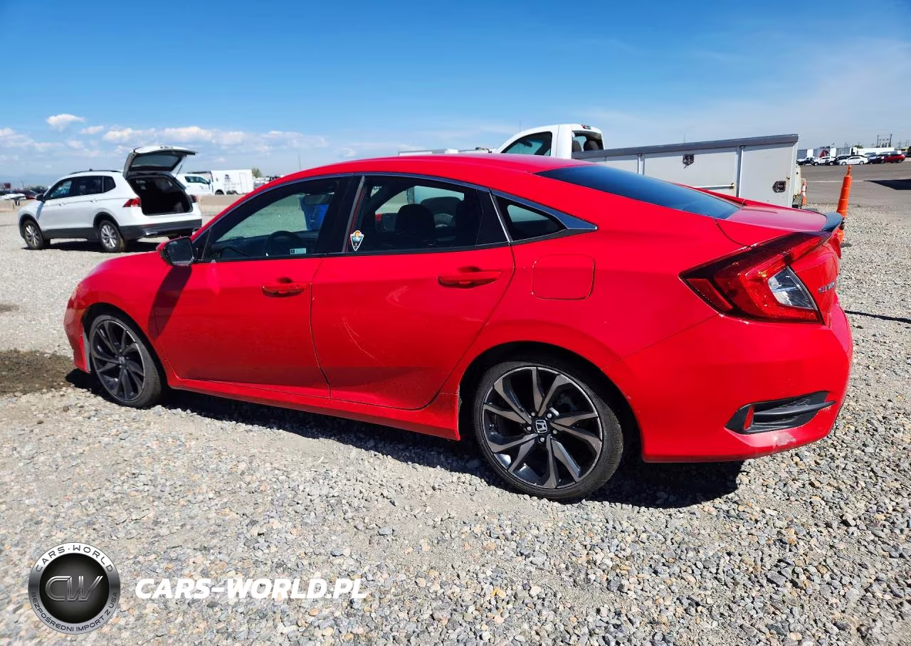 2021 Honda Civic Sport VIN:2HGFC2F89MH542100 - 2