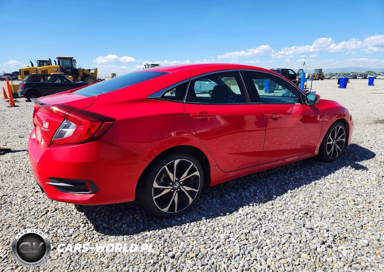 2021 Honda Civic Sport VIN:2HGFC2F89MH542100 - 3