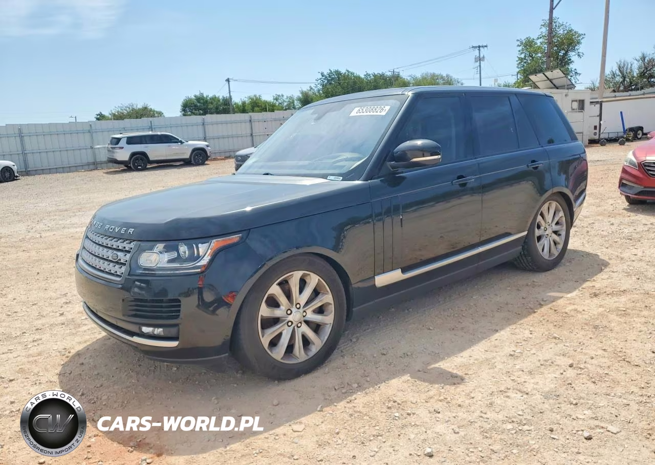 2016 Land Rover Range Rover Hse – zdjęcie 1 z 13