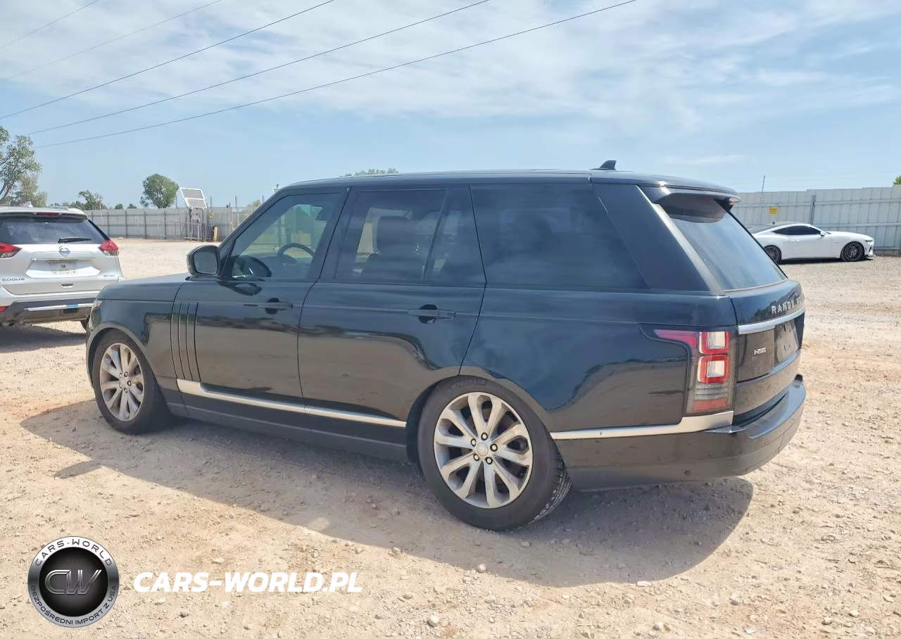 2016 Land Rover Range Rover Hse VIN:SALGS2VF6GA278982 - 2
