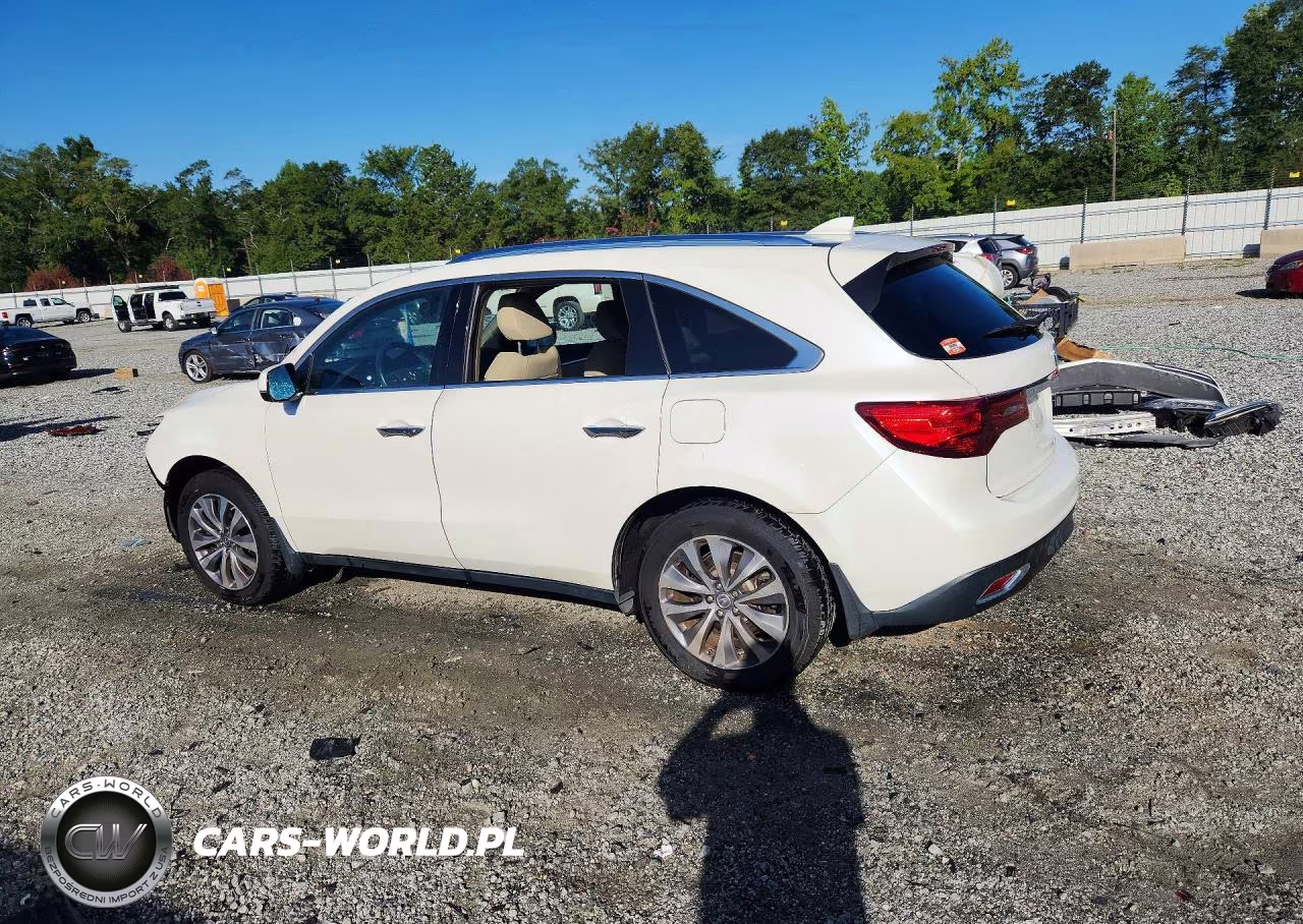 2014 Acura Mdx Technology VIN:5FRYD3H40EB010759 - 2