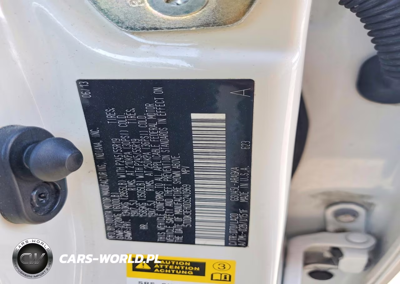 2013 Toyota Highlander Limited VIN:5TDDK3EH0DS240969 - 13