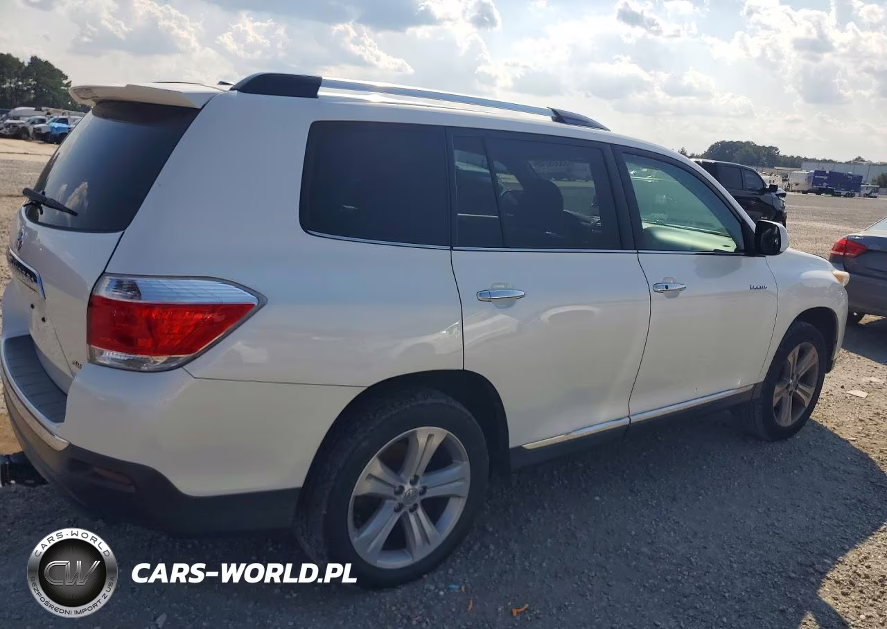 2013 Toyota Highlander Limited VIN:5TDDK3EH0DS240969 - 3